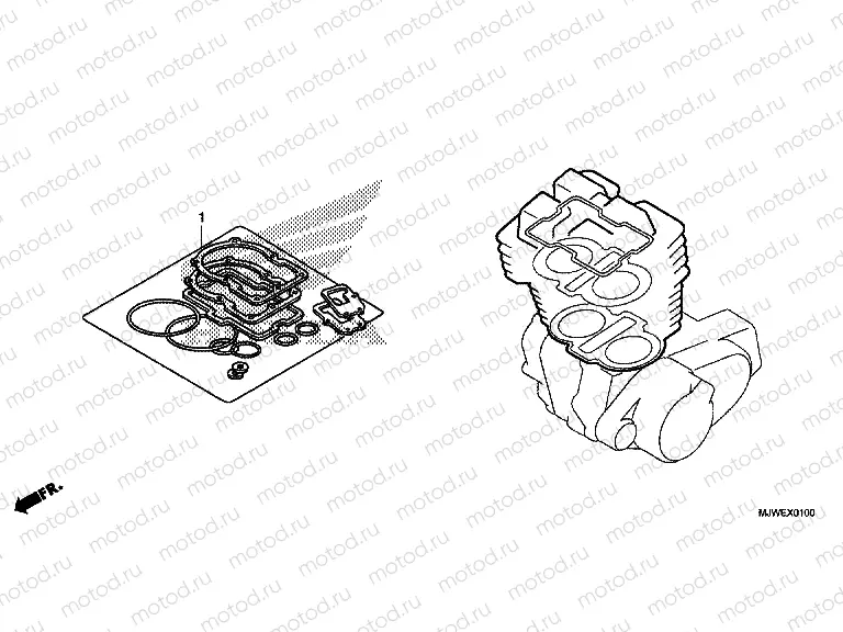 EOP-1 GASKET KIT A