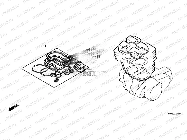 EOP-1 GASKET KIT A