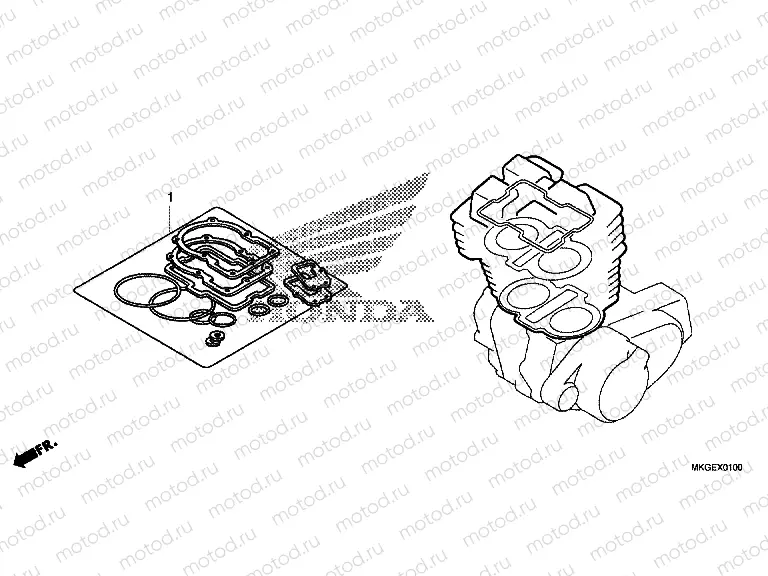 EOP-1 GASKET KIT A