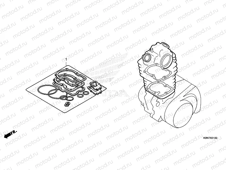 EOP-1 GASKET KIT A