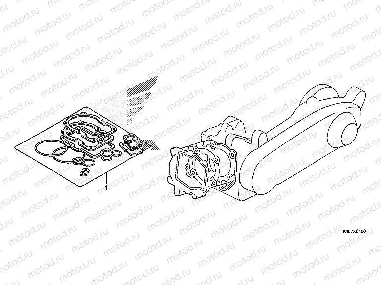 EOP-1 GASKET KIT A
