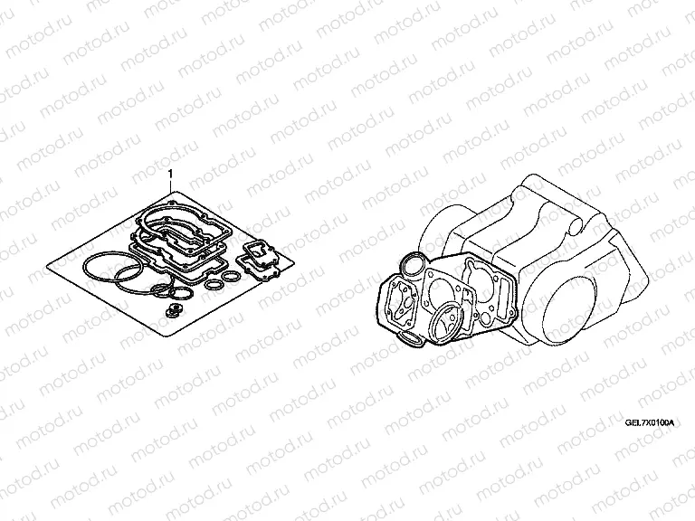 EOP-1 GASKET KIT A