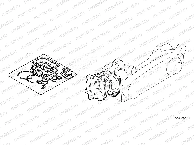 EOP-1 GASKET KIT A