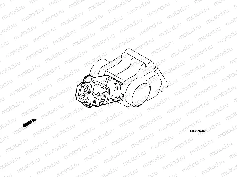 EOP-1 GASKET KIT A (C50DF / LAG / G / DG / SN)
