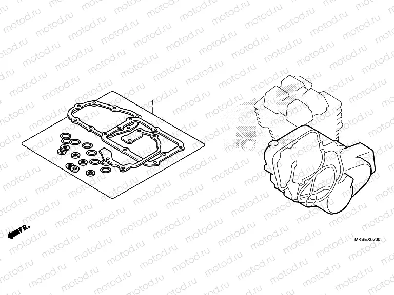 EOP-2 GASKET KIT B