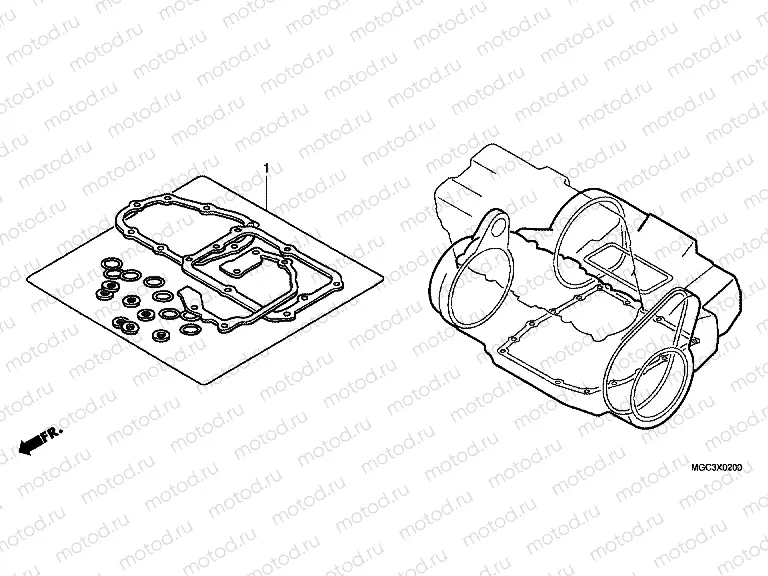 EOP-2 GASKET KIT B