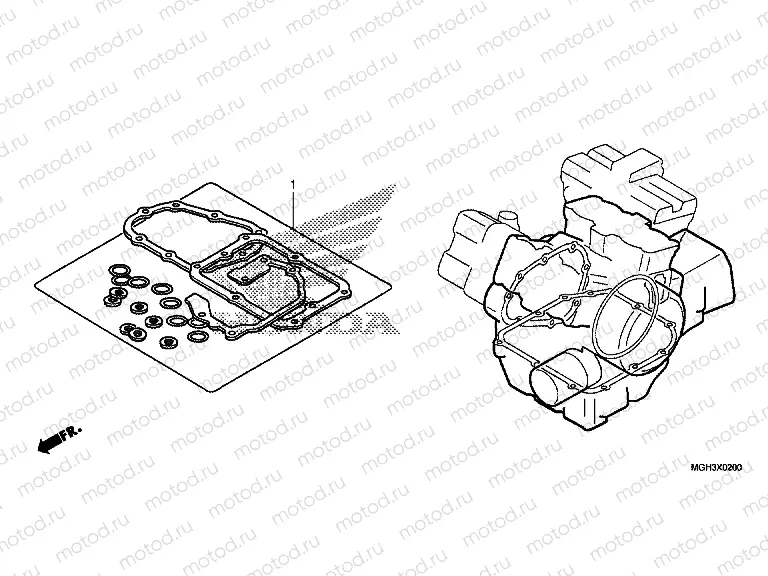 EOP-2 GASKET KIT B