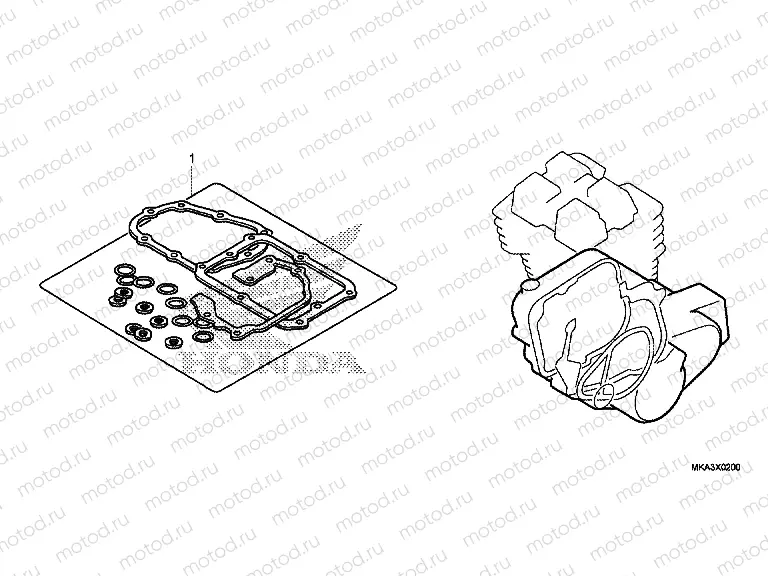 EOP-2 GASKET KIT B