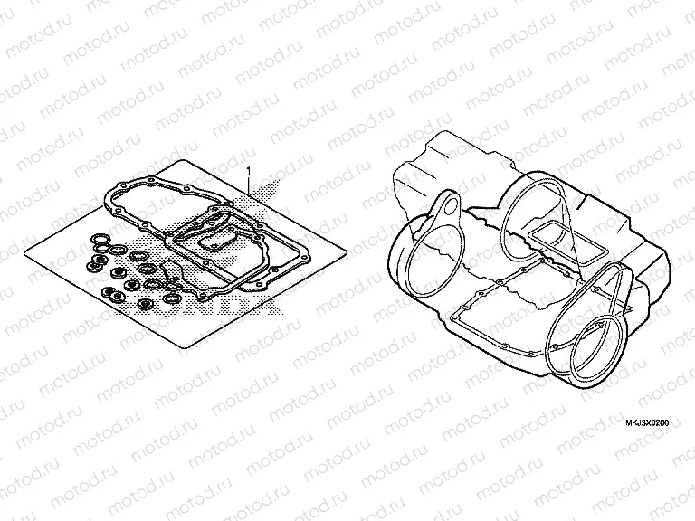 EOP-2 GASKET KIT B