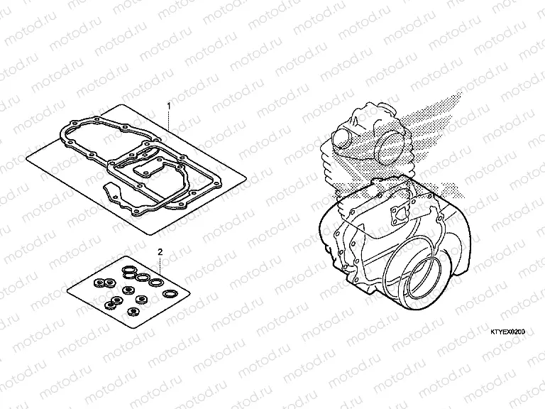 EOP-2 GASKET KIT B