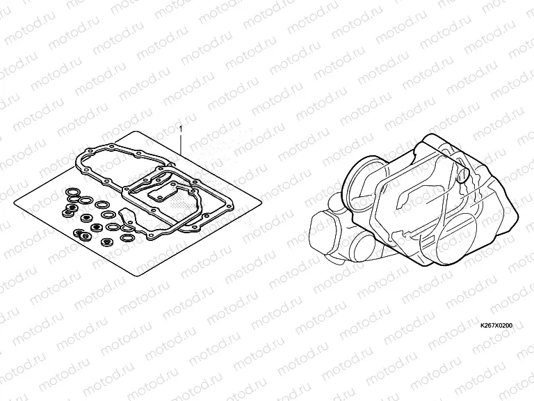 EOP-2 GASKET KIT B