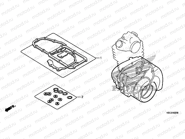 EOP-2 GASKET KIT B
