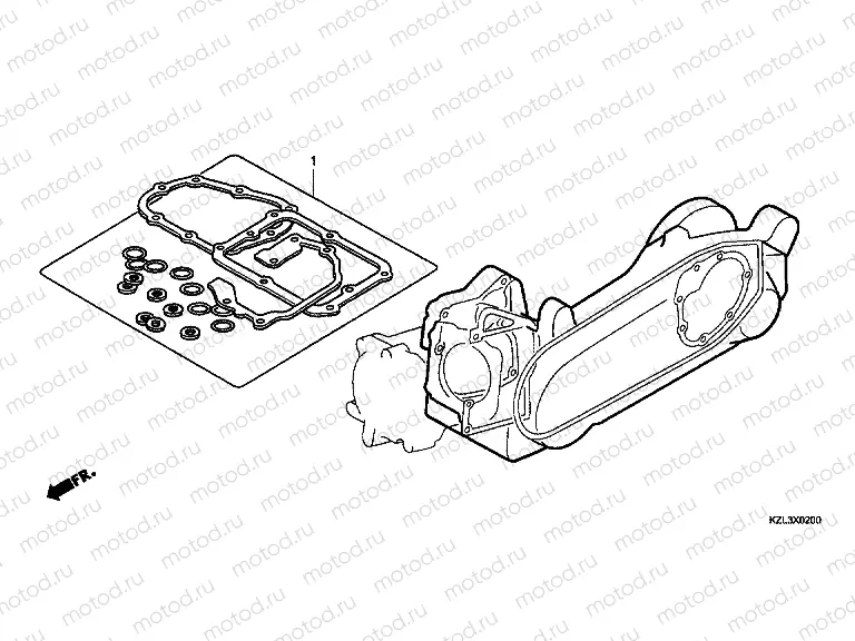 EOP-2 GASKET KIT B