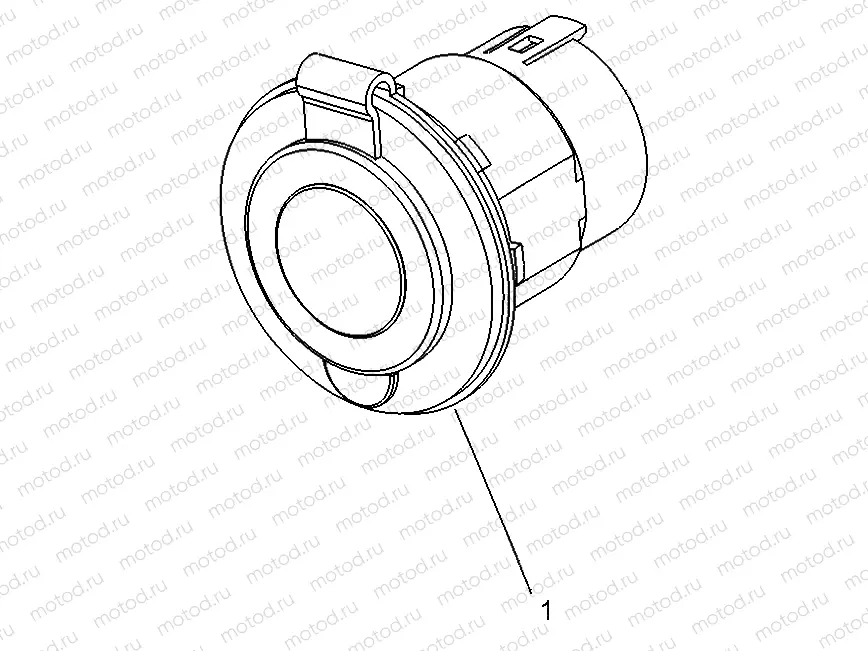 EUROPEAN COMPONENTS | EUROPEAN COMPONENTS, CHARGING INLET HOUSING - e2/e4/eS/eL/eLXD (49GEMEUROCOMPS11CHARGING)