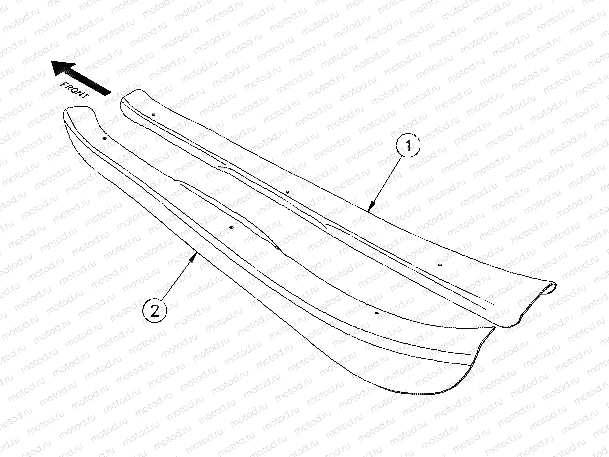 EUROPEAN COMPONENTS | EUROPEAN COMPONENTS, SCUFF GUARDS - L12G4A (49GEMEUROCOMPS11SCUFFE4)