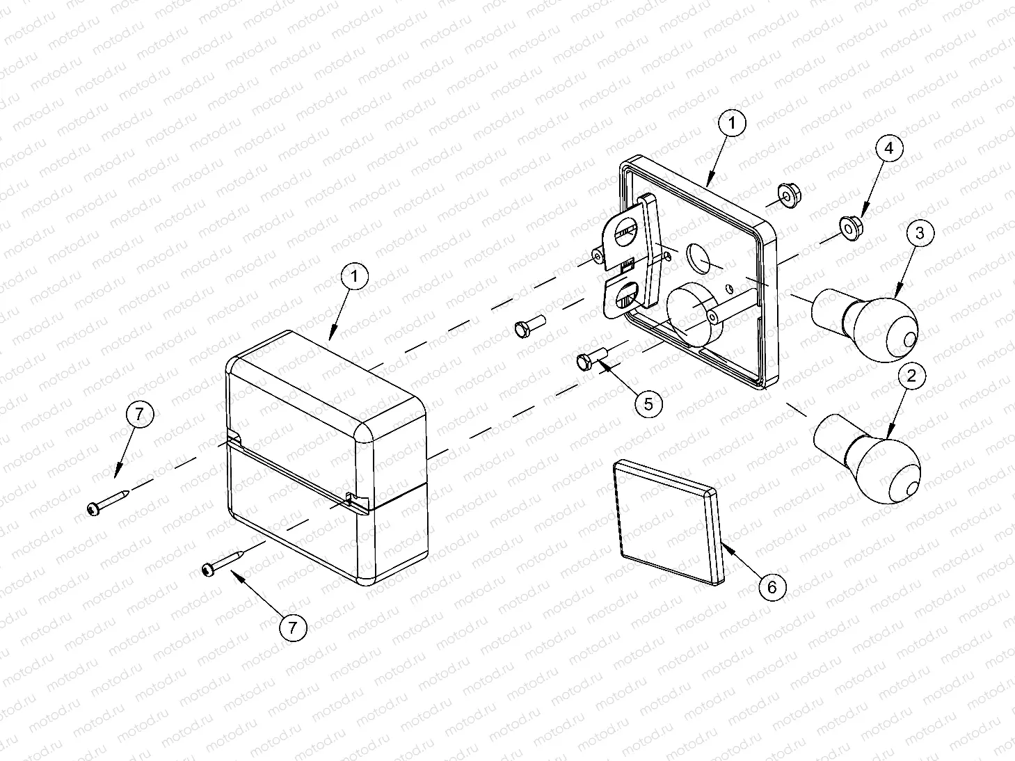 EUROPEAN COMPONENTS | EUROPEAN COMPONENTS, TAILLAMP ECE - e2/e4 (49GEMEUROCOMPS11TAILLAMP)