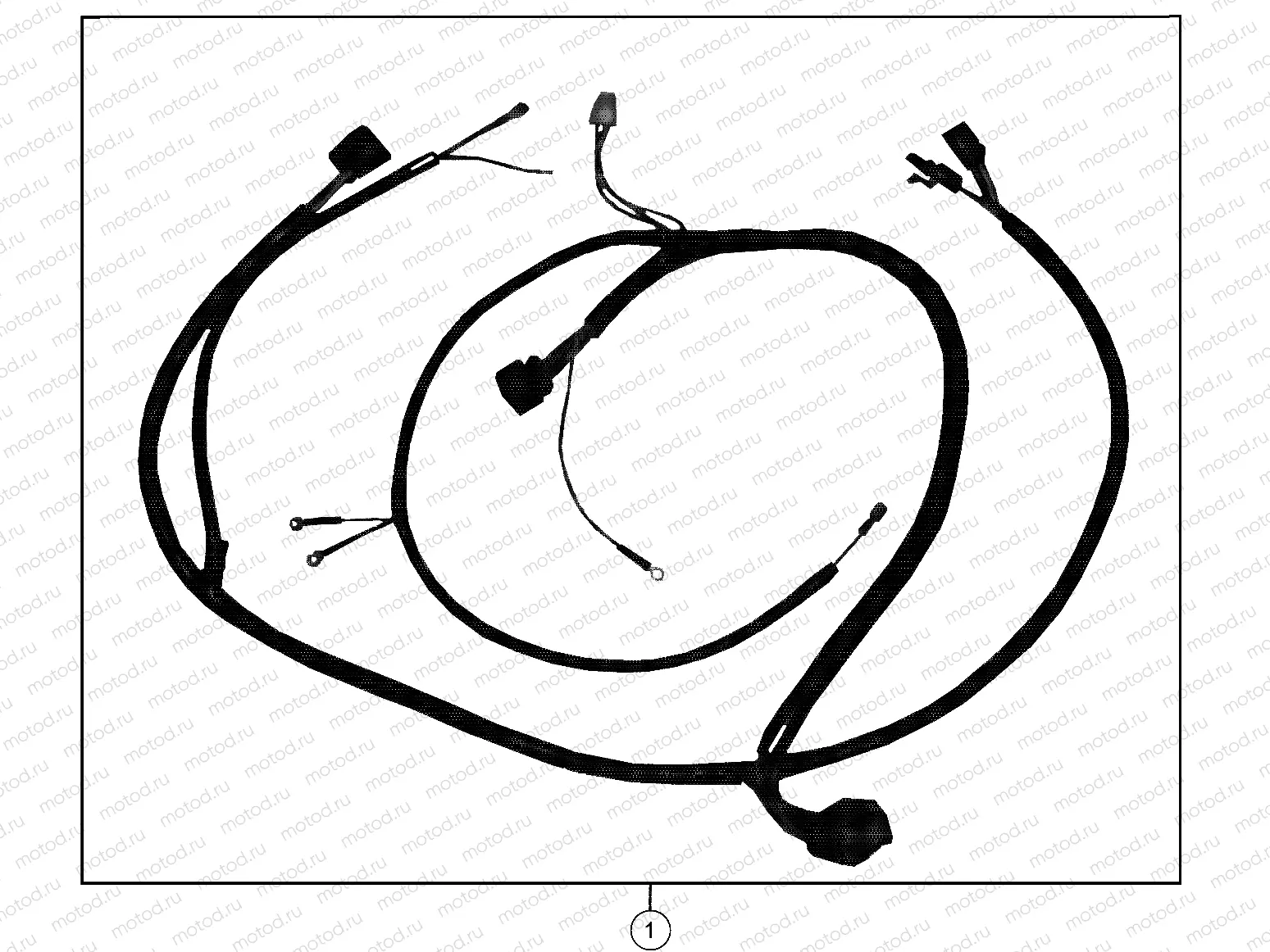EUROPEAN COMPONENTS | EUROPEAN COMPONENTS, WIRE HARNESS, CONTROLLER, EU - e2/e4/eS/eL/eLXD (49GEMEUROCOMPS11HARNESS)