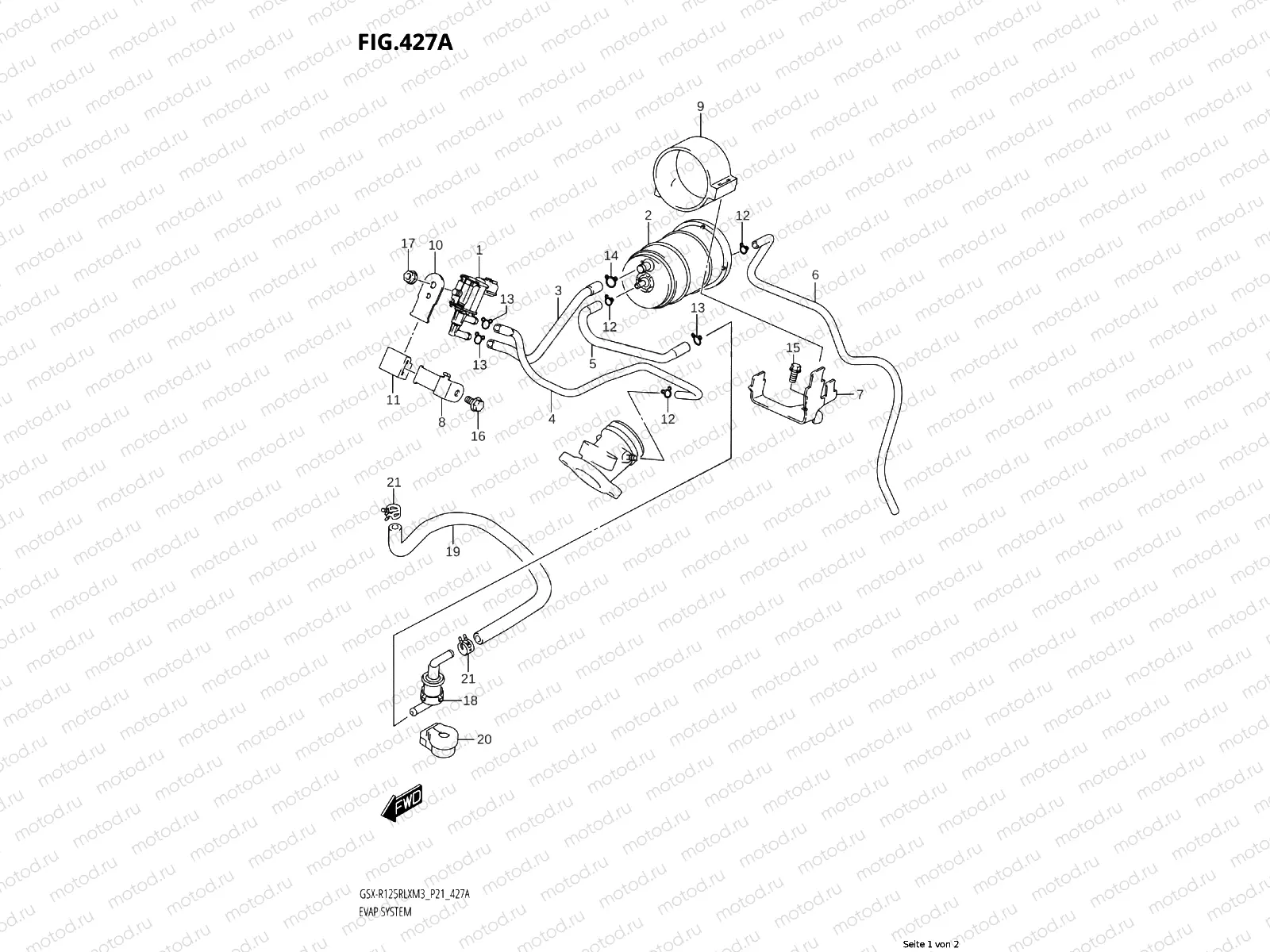 EVAPORATION SYSTEM