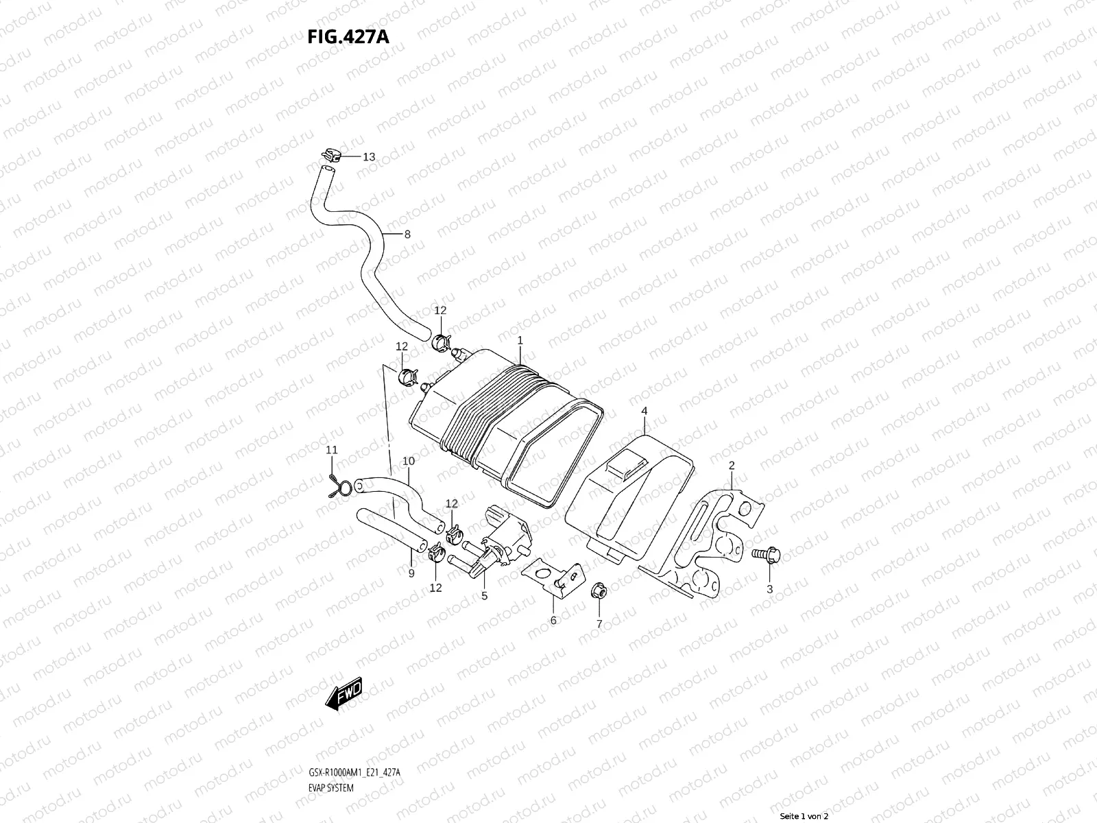 EVAPORATION SYSTEM