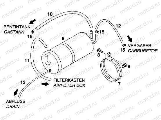 EVAPORATIVE CANISTER