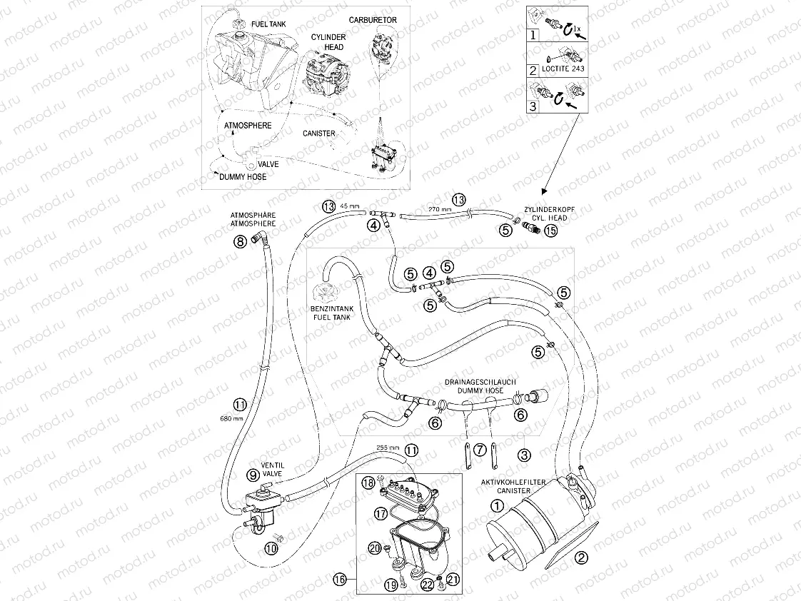 EVAPORATIVE CANISTER