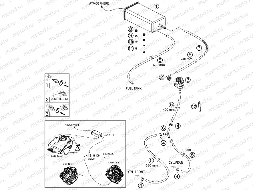 EVAPORATIVE CANISTER