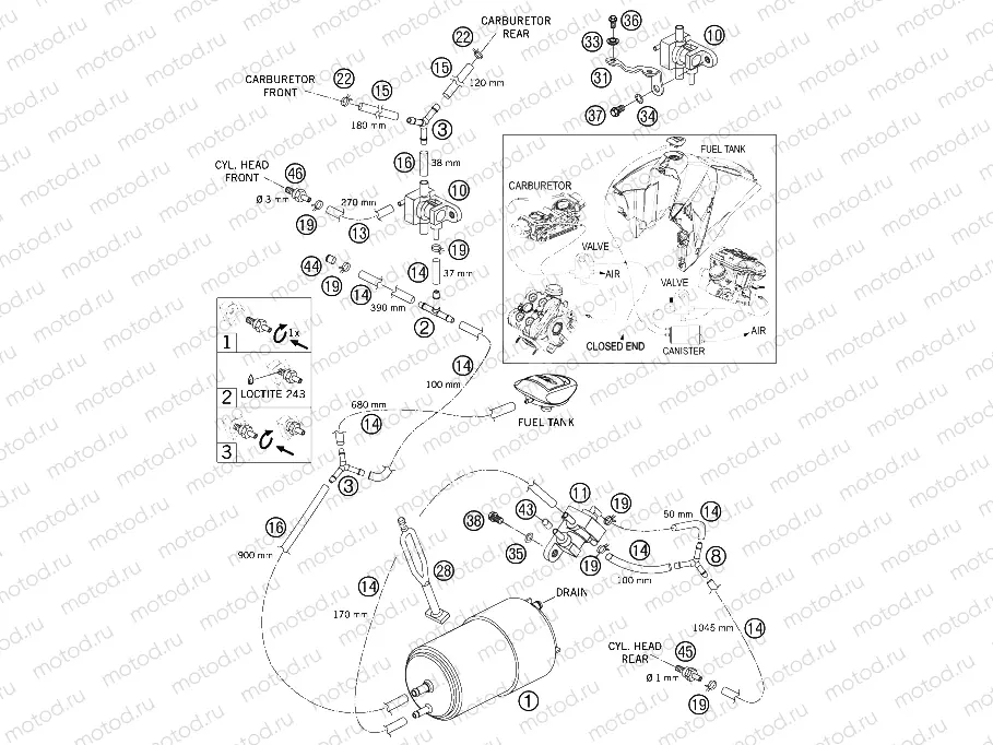 EVAPORATIVE CANISTER