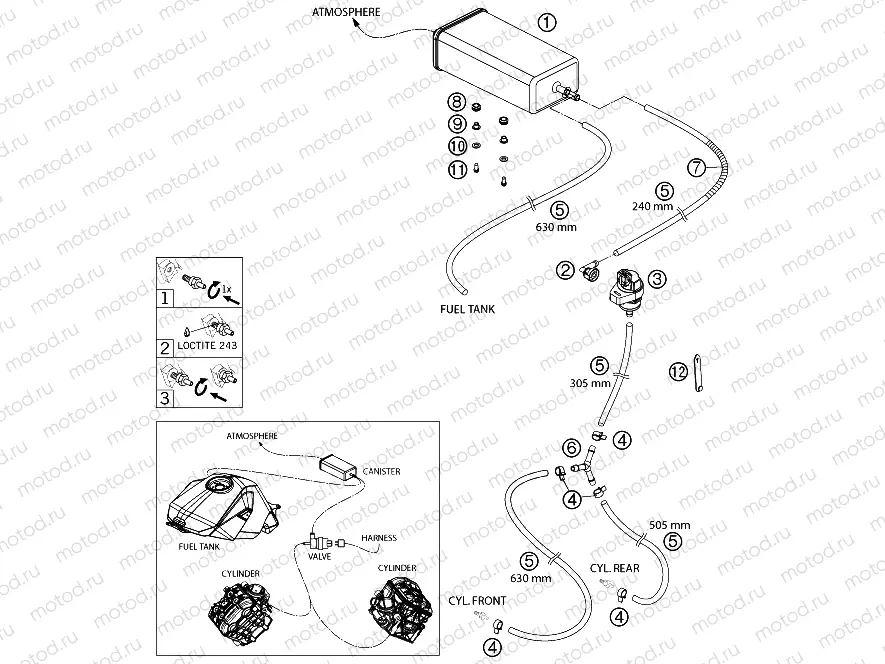 EVAPORATIVE CANISTER
