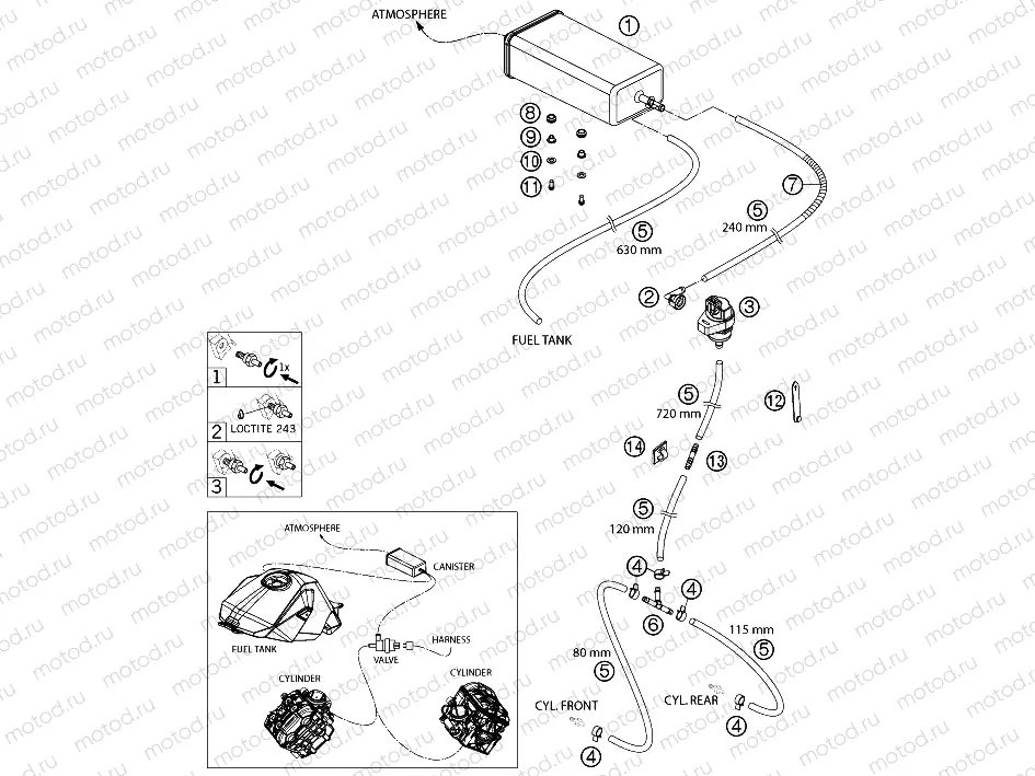 EVAPORATIVE CANISTER