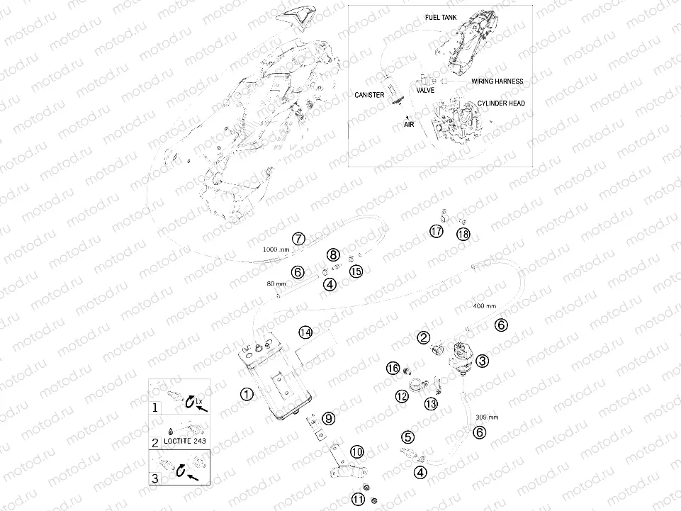 EVAPORATIVE CANISTER