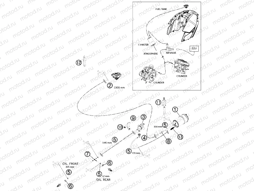 EVAPORATIVE CANISTER
