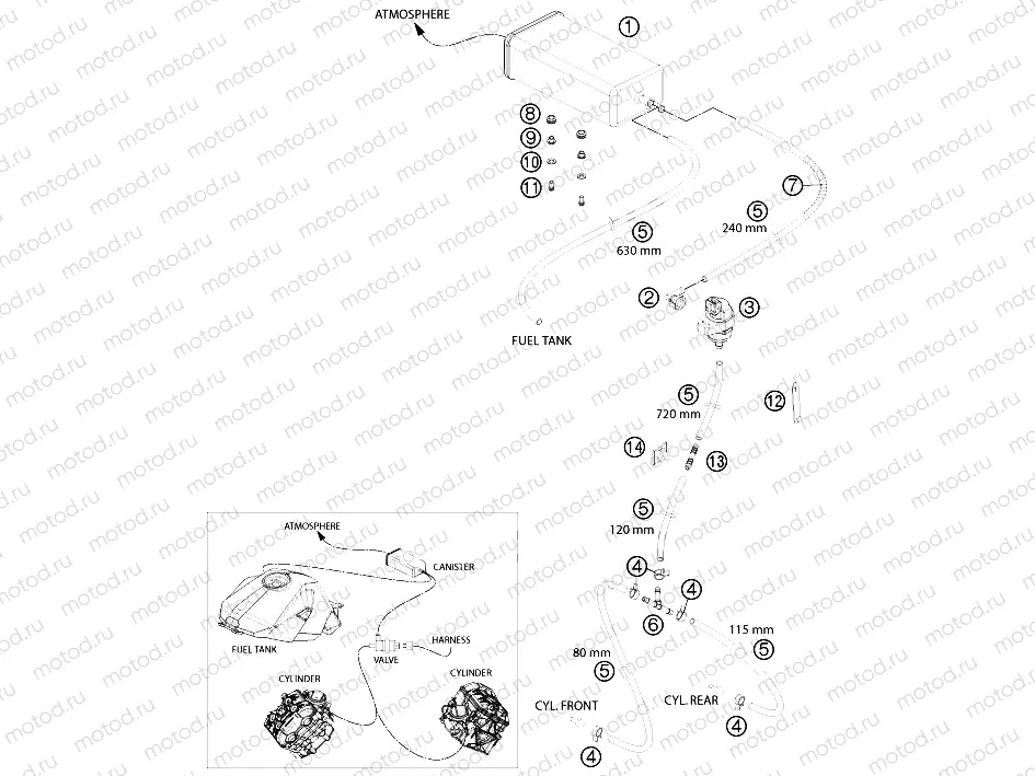EVAPORATIVE CANISTER