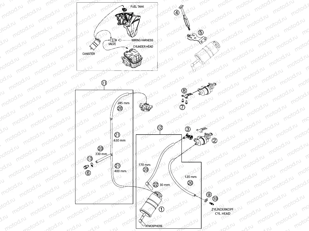 EVAPORATIVE CANISTER|Frame|15