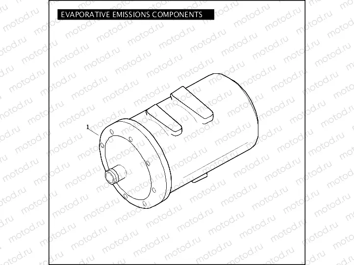 EVAPORATIVE EMISSIONS COMPONENTS