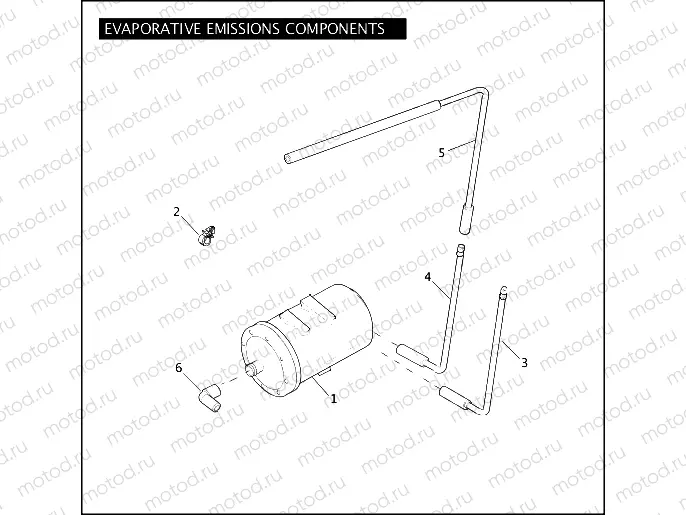 EVAPORATIVE EMISSIONS COMPONENTS