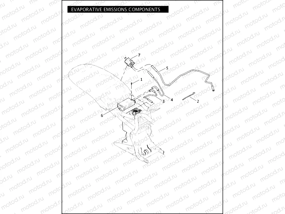 EVAPORATIVE EMISSIONS COMPONENTS