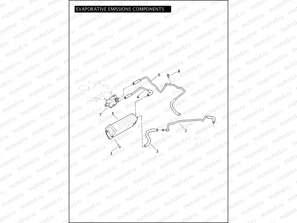 EVAPORATIVE EMISSIONS COMPONENTS