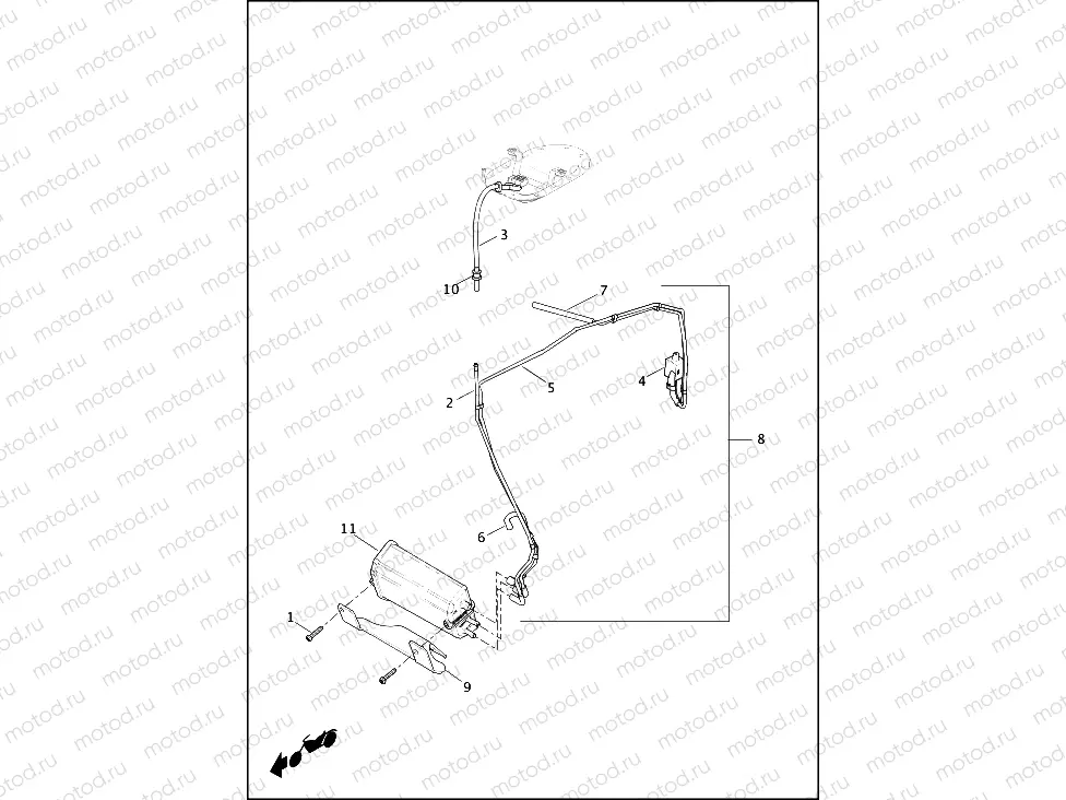 EVAPORATIVE EMISSIONS COMPONENTS