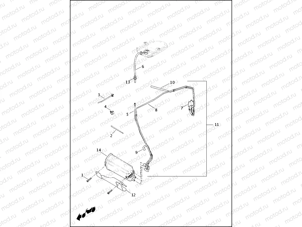 EVAPORATIVE EMISSIONS COMPONENTS