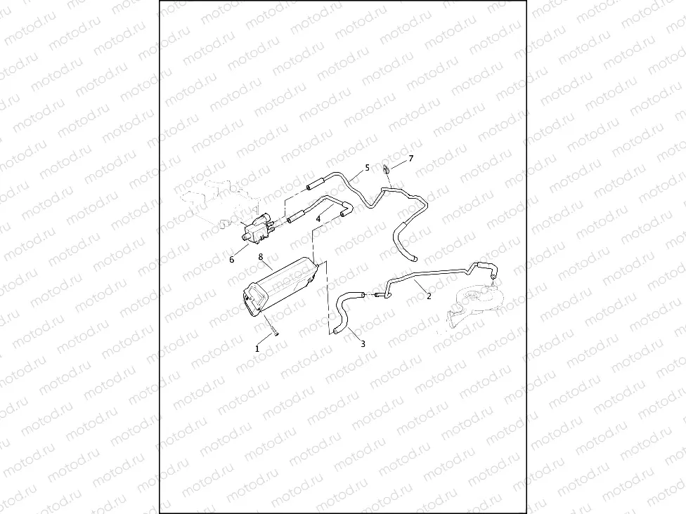 EVAPORATIVE EMISSIONS COMPONENTS