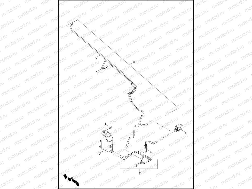 EVAPORATIVE EMISSIONS COMPONENTS
