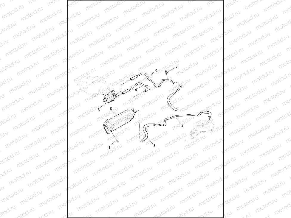 EVAPORATIVE EMISSIONS COMPONENTS