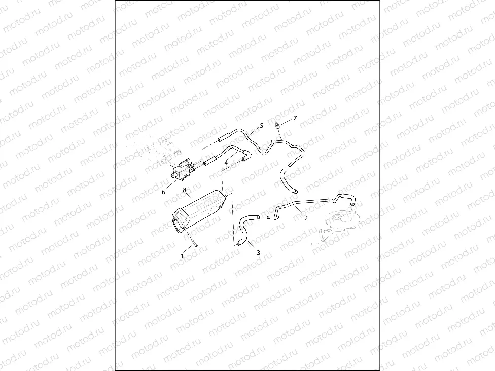 EVAPORATIVE EMISSIONS COMPONENTS