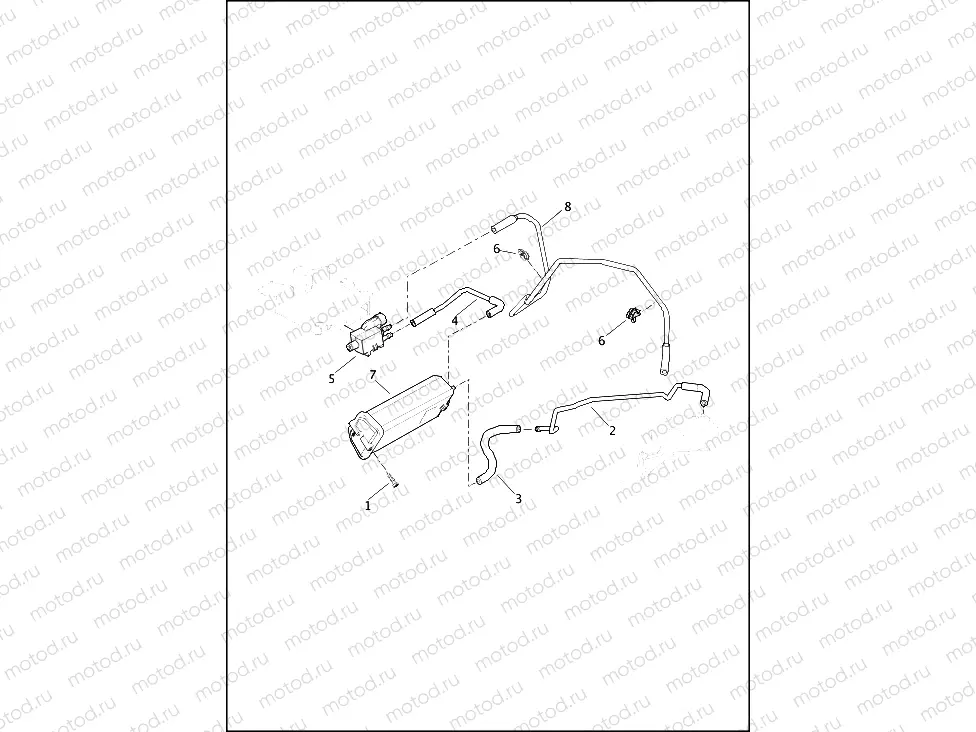 EVAPORATIVE EMISSIONS COMPONENTS