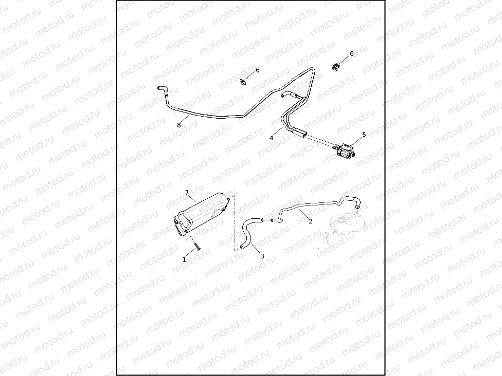 EVAPORATIVE EMISSIONS COMPONENTS