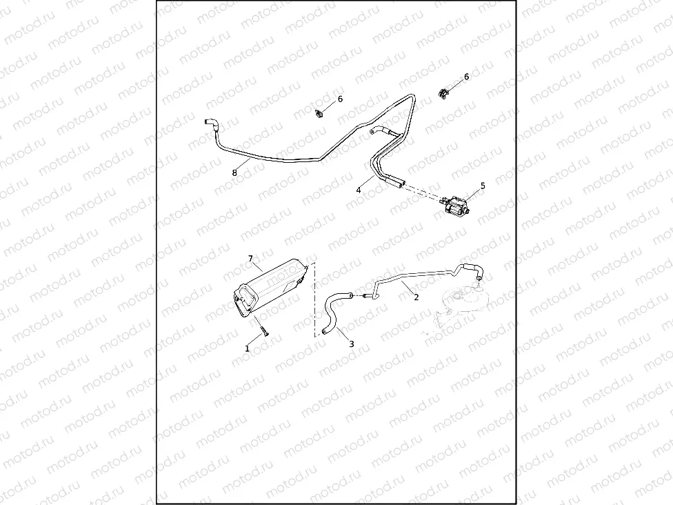 EVAPORATIVE EMISSIONS COMPONENTS