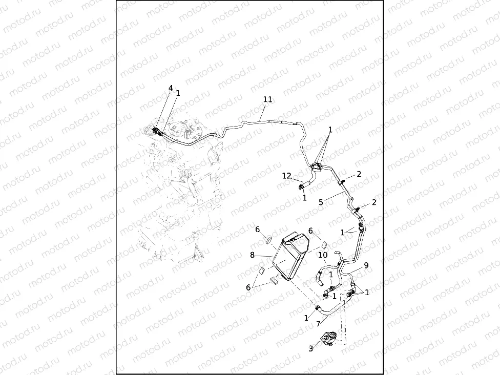 EVAPORATIVE EMISSIONS COMPONENTS