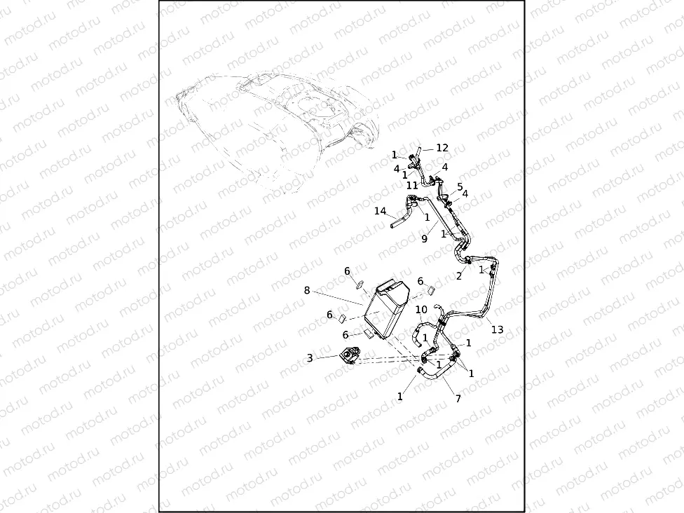 EVAPORATIVE EMISSIONS COMPONENTS