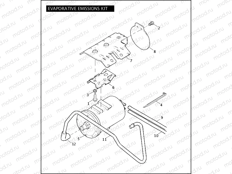 EVAPORATIVE EMISSIONS KIT