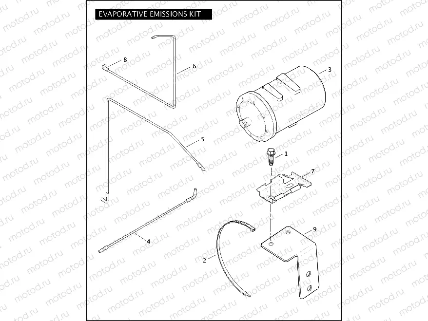 EVAPORATIVE EMISSIONS KIT
